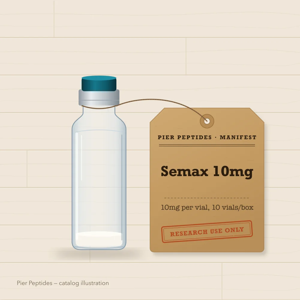 Semax 10mg, catalog illustration